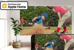Projecteur à lampe Full HD EB-FH18, Apple AirPlay 2, Wi-Fi, 2 ports HDMI, 4 100 lumens, grande taille d’image jusqu’à 304 pouces (7,72 m)