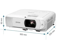 Projecteur à lampe Full HD EH-TW840, 2 ports HDMI, 4 000 lumens, grande taille d’image jusqu’à 337 pouces (8,56 m)