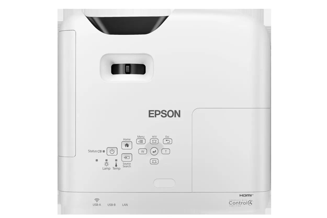 Projecteur compact à courte focale HD-ready EB-W56S : des images éclatantes à des tailles allant jusqu’à 300 pouces (7,62 m) avec un rapport de projection de 0,6:1