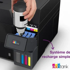 Solution d’impression A4 Wi-Fi EcoTank ET-3950 équipée de réservoirs d’encre, avec jusqu’à 3 ans d’encre inclus
