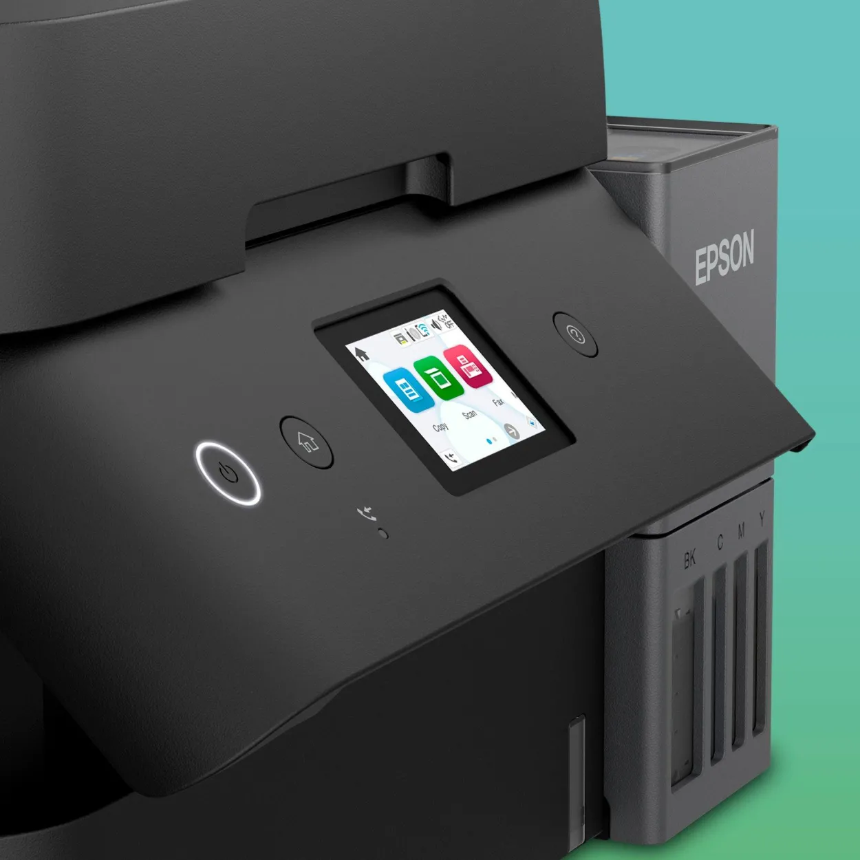 Solution d’impression A4 Wi-Fi EcoTank ET-4955 équipée de réservoirs d’encre, avec jusqu’à 3 ans d’encre inclus