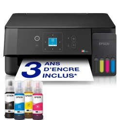 Solution d’impression multifonction A4 Wi-Fi et AirPrint EcoTank ET-2920 équipée de réservoirs d’encre, écran LCD et jusqu’à 3 ans d’encre inclus