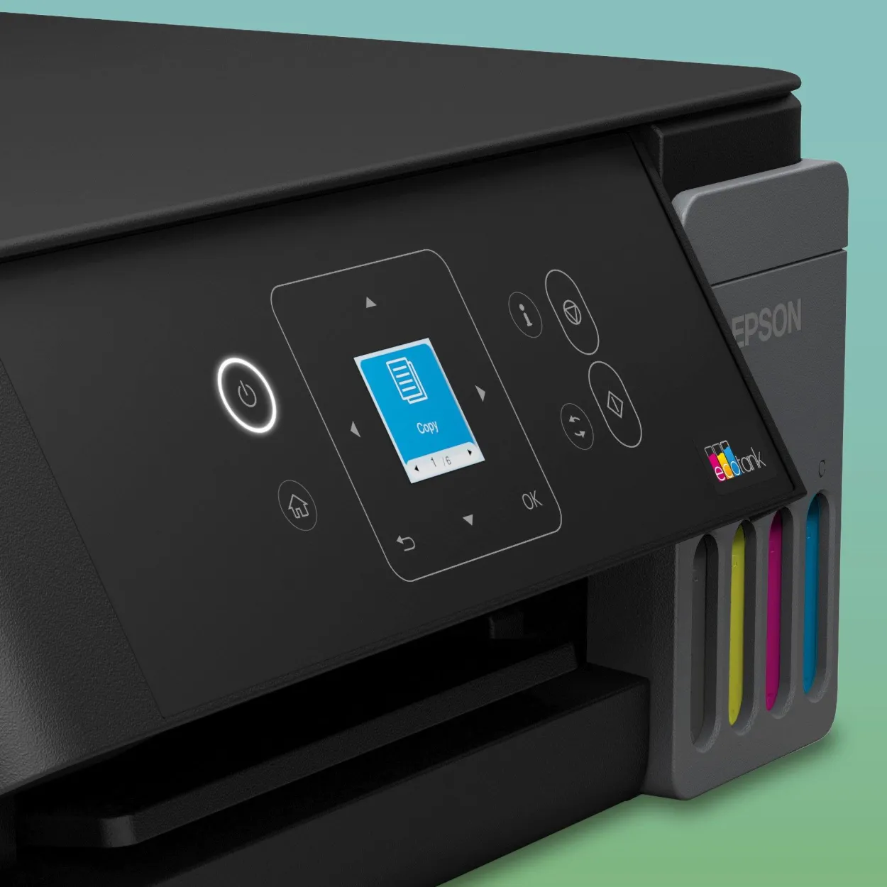 Solution d’impression multifonction A4 Wi-Fi et AirPrint EcoTank ET-2920 équipée de réservoirs d’encre, écran LCD et jusqu’à 3 ans d’encre inclus