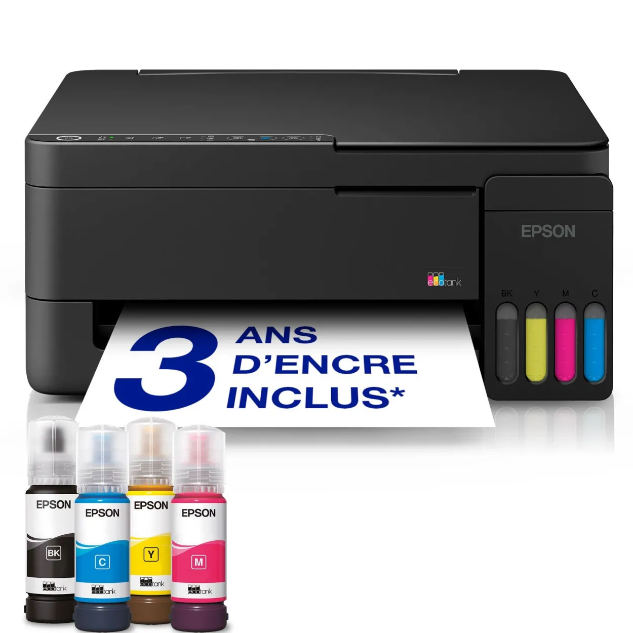 Solution d’impression multifonction A4 Wi-Fi et AirPrint EcoTank ET-2914 équipée de réservoirs d’encre, avec jusqu’à 3 ans d’encre inclus