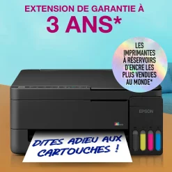 Solution d’impression multifonction A4 Wi-Fi et AirPrint EcoTank ET-2914 équipée de réservoirs d’encre, avec jusqu’à 3 ans d’encre inclus